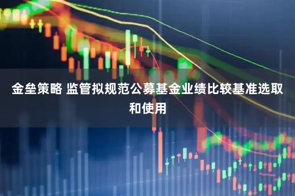 金垒策略 监管拟规范公募基金业绩比较基准选取和使用