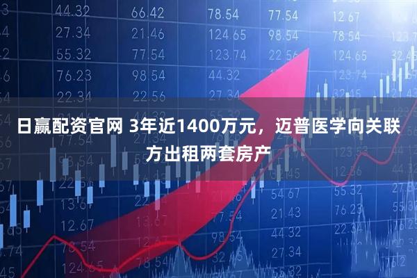 日赢配资官网 3年近1400万元，迈普医学向关联方出租两套房产